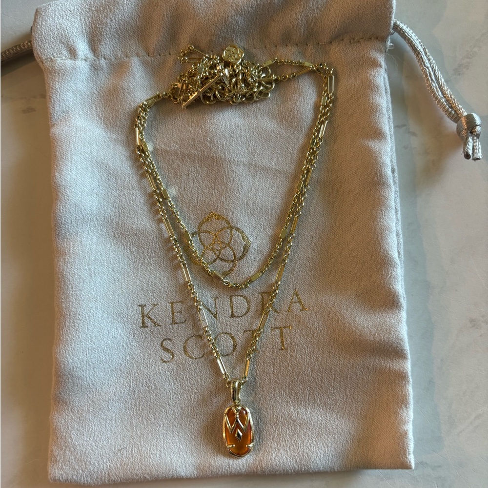 Wrangler X Yellow Rose by Kendra Scott Elisa Gold Multi Strand Necklace